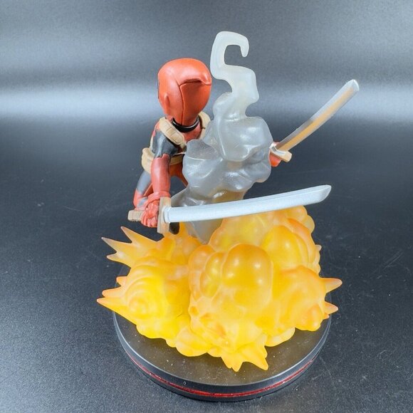 Marvel Comics Q Fig QMX Deadpool Loot Crate Exclusive Hard Plastic Figurine - Picture 7 of 12